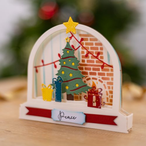 Snowflake Ceramic Decorations (Box of 5) Christmas Crafts