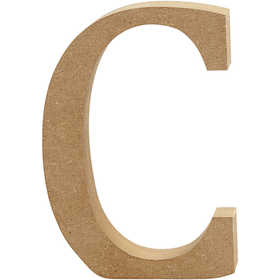 Set of 3 Decorative Letters Alphabet MDF Wooden