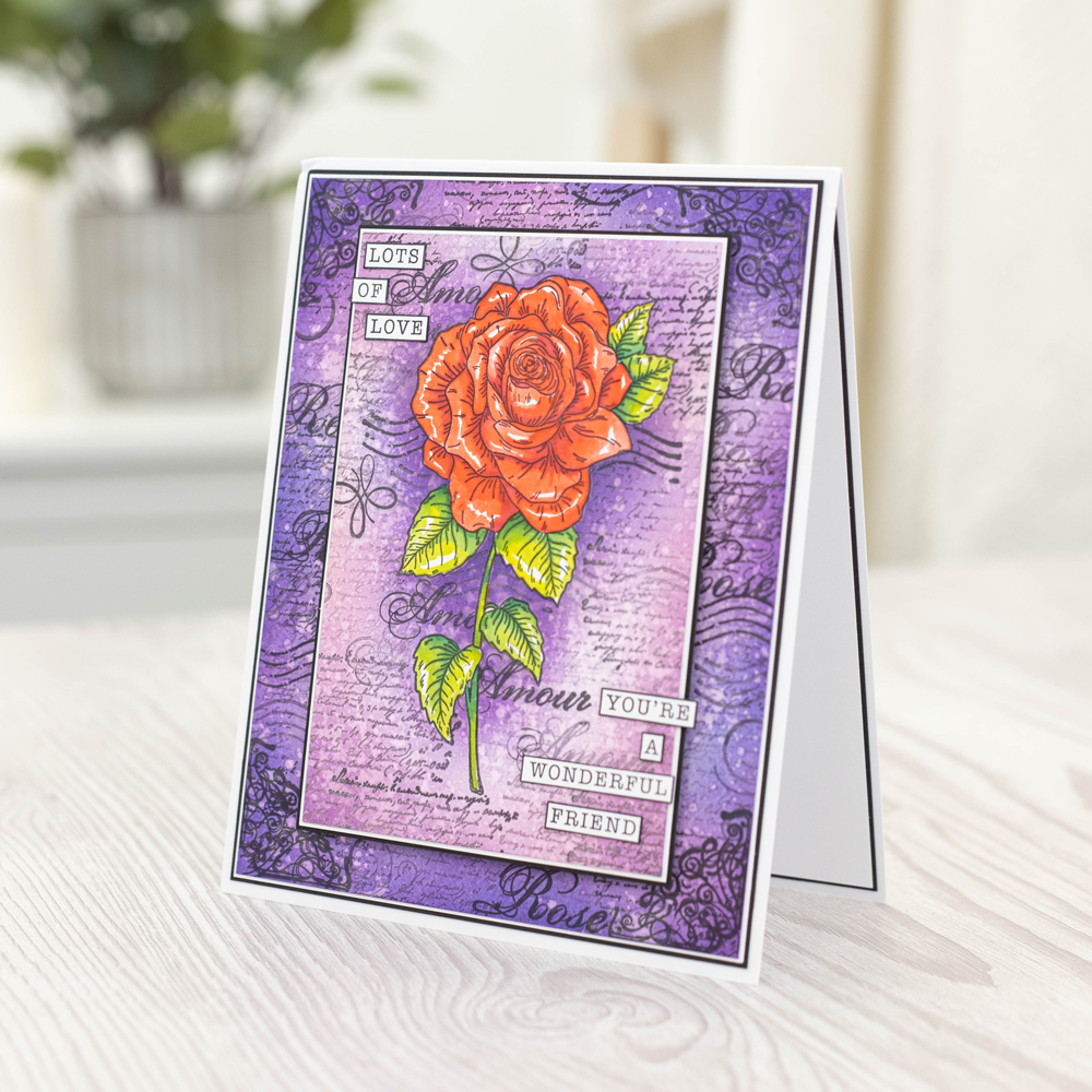 Rose Personalized Stationery Set For Women, Rose Note Cards – Crafting With  My Chis