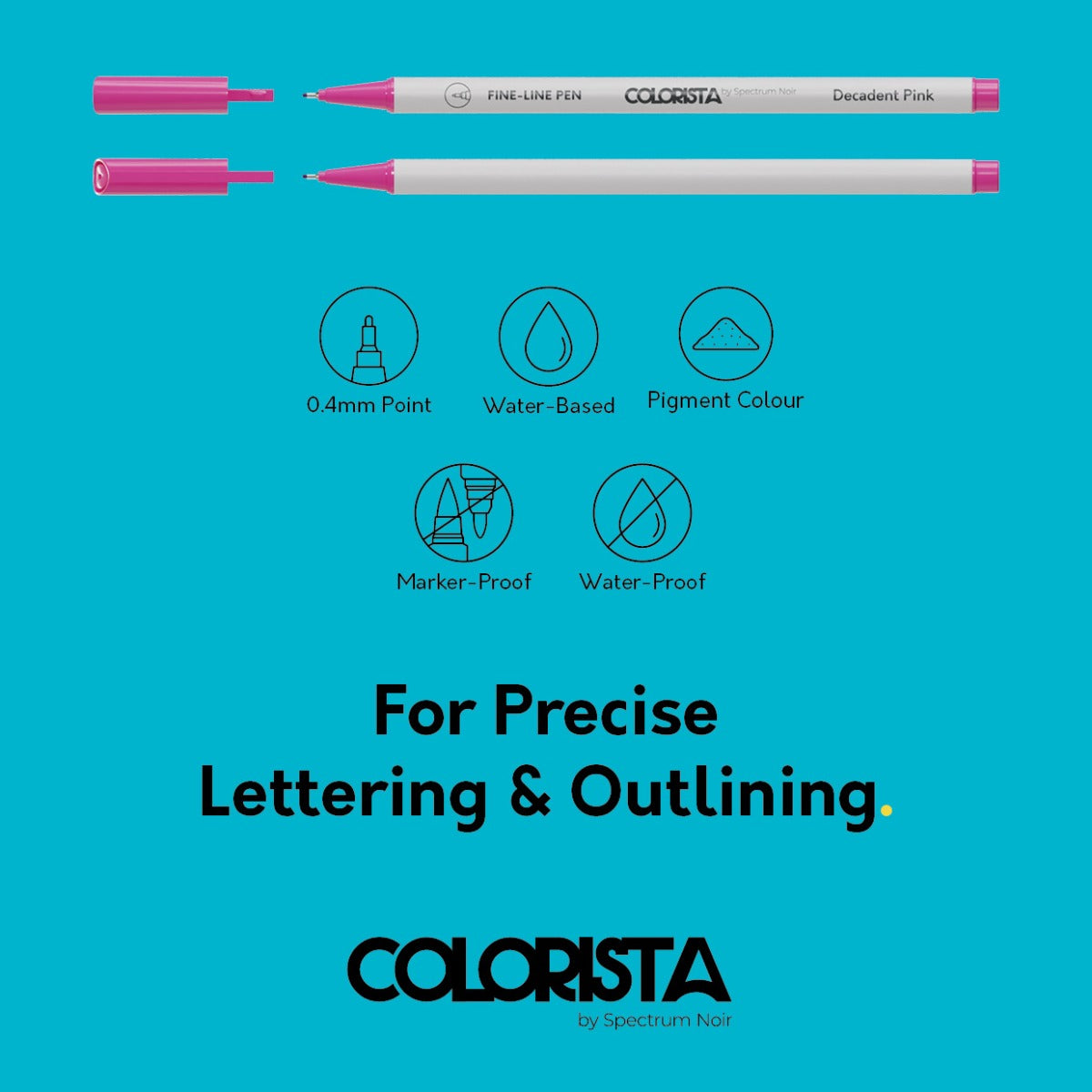 Colorista, Fine-Line Pens 8/Pkg