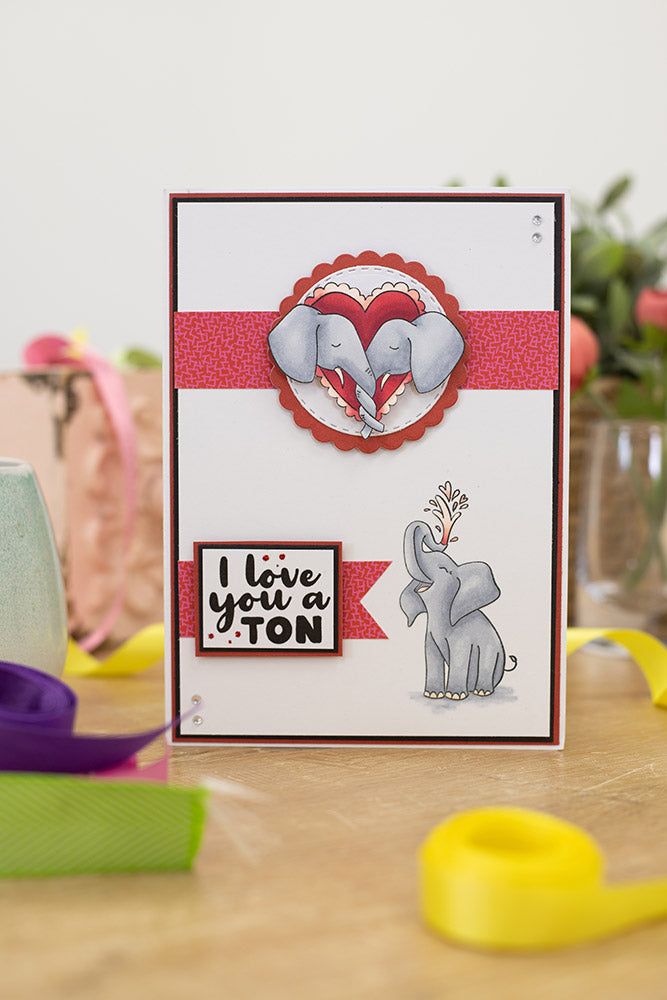 Poppystamps – Art Deco Birthday Greetings Clear Stamps