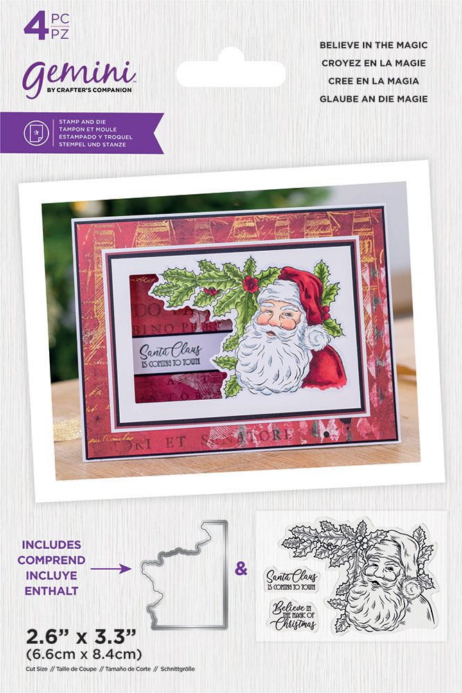 Gemini Soft Craft - Multi Media Dies - Cut N' Stitch Santa Claus - Crafts 4  Less