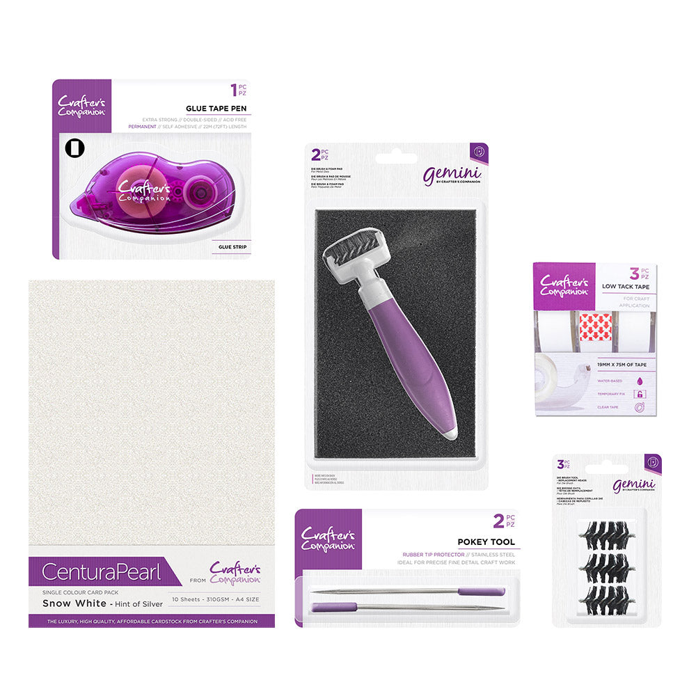 Crafter's Companion Double Sided Adhesive Sheets - A4 Size (6pc)