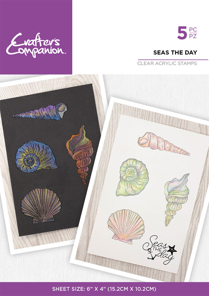 Craft Consortium Sea & Shore Stamp Set - Sea - Yahoo Shopping