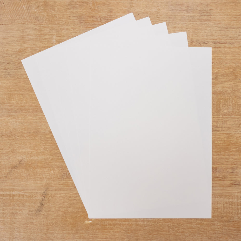 Craftelier - Pack of 25 White Cards A4 Size for All Crafts