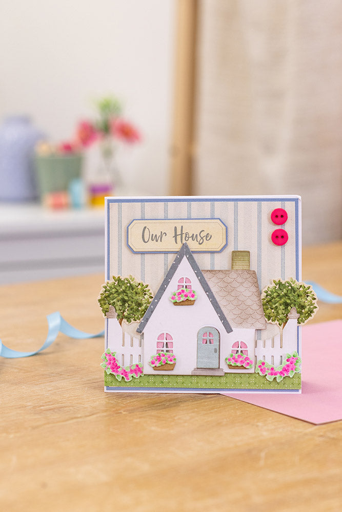 Simple Card Making with Stitched Lace Dies - Design With Jo