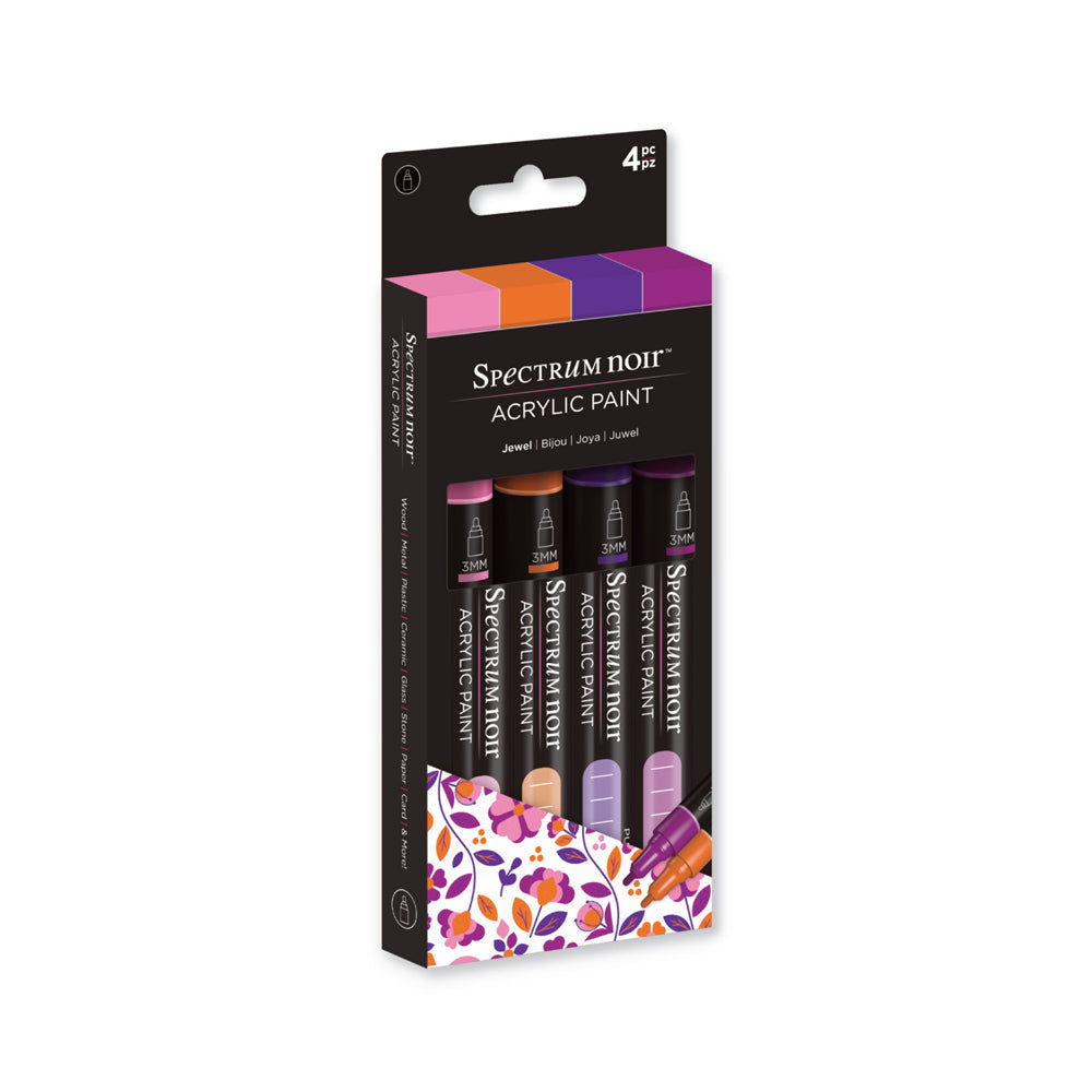 Spectrum Noir TriBlend Markers - Jewel Shades (Pack Of 6), SN-TBLE-JESH6