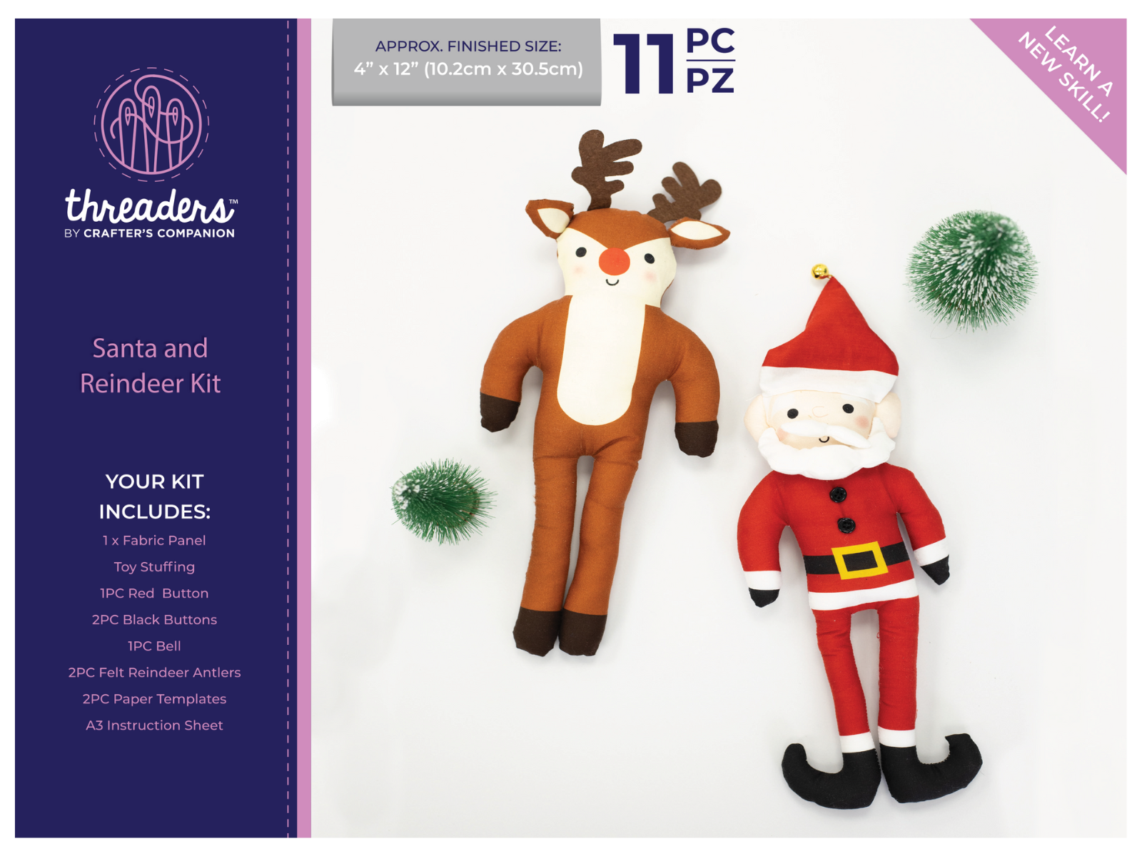 2 online pc Fabric - SANTA