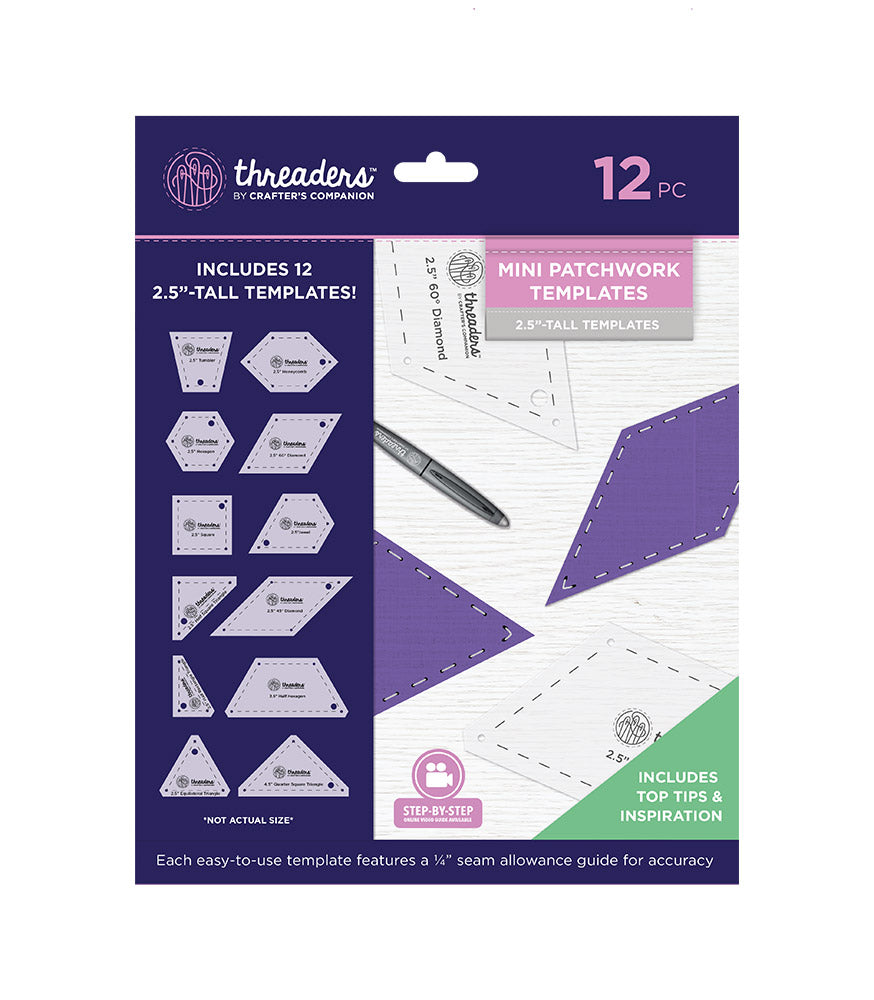 3pcs/set Quilting Template Acrylic Quilting Ruler Template Free