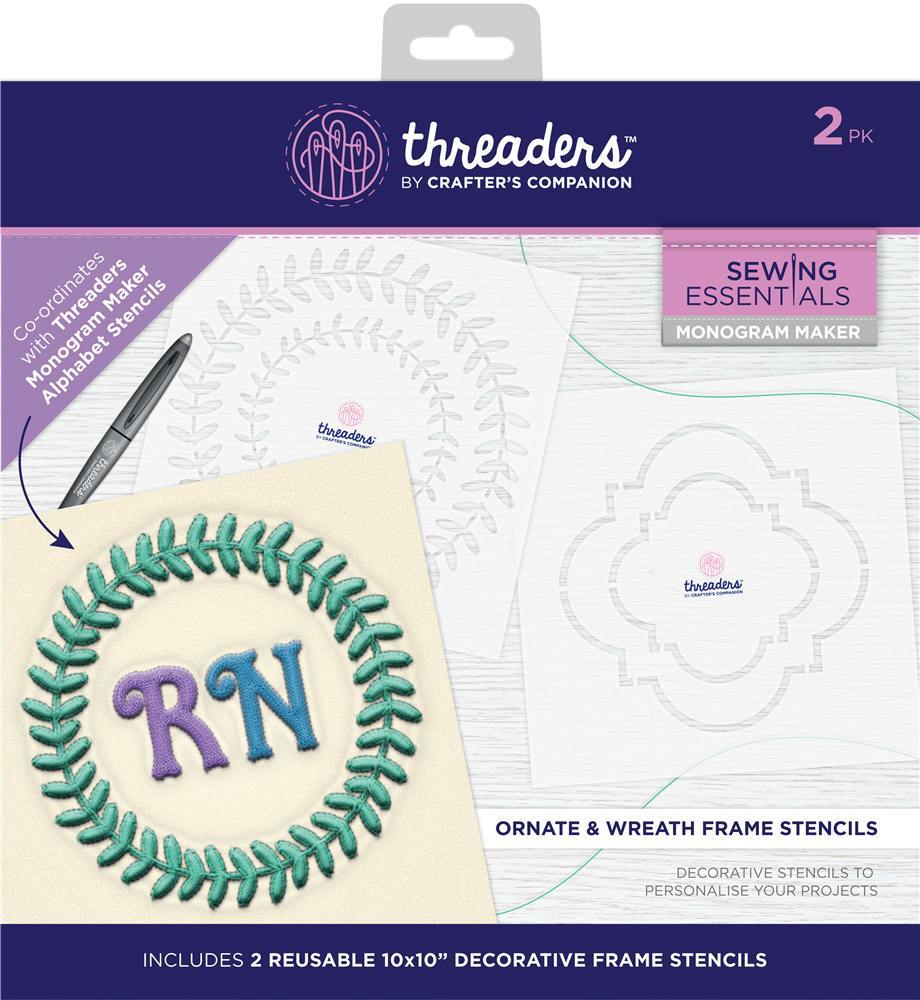 Circle Dots Personalized Monogrammed Embossing Set
