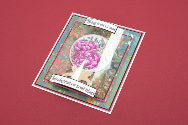 Look into the Future with the Sheena Douglass Crystal Visions Card Craft