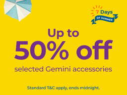 7 Days Of Summer Day 2 - Gemini Jr Accessories Flash Sale
