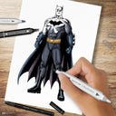 Spectrum Noir Fan-Art Like a Pro Art Kit Batman & Superman Duo