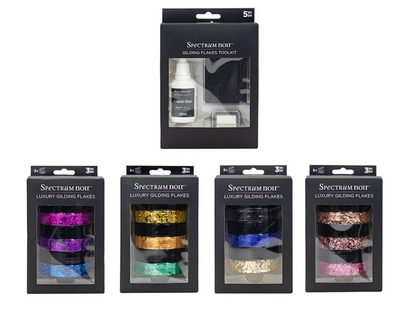 Spectrum Noir Gilding Flakes Collection with Tools