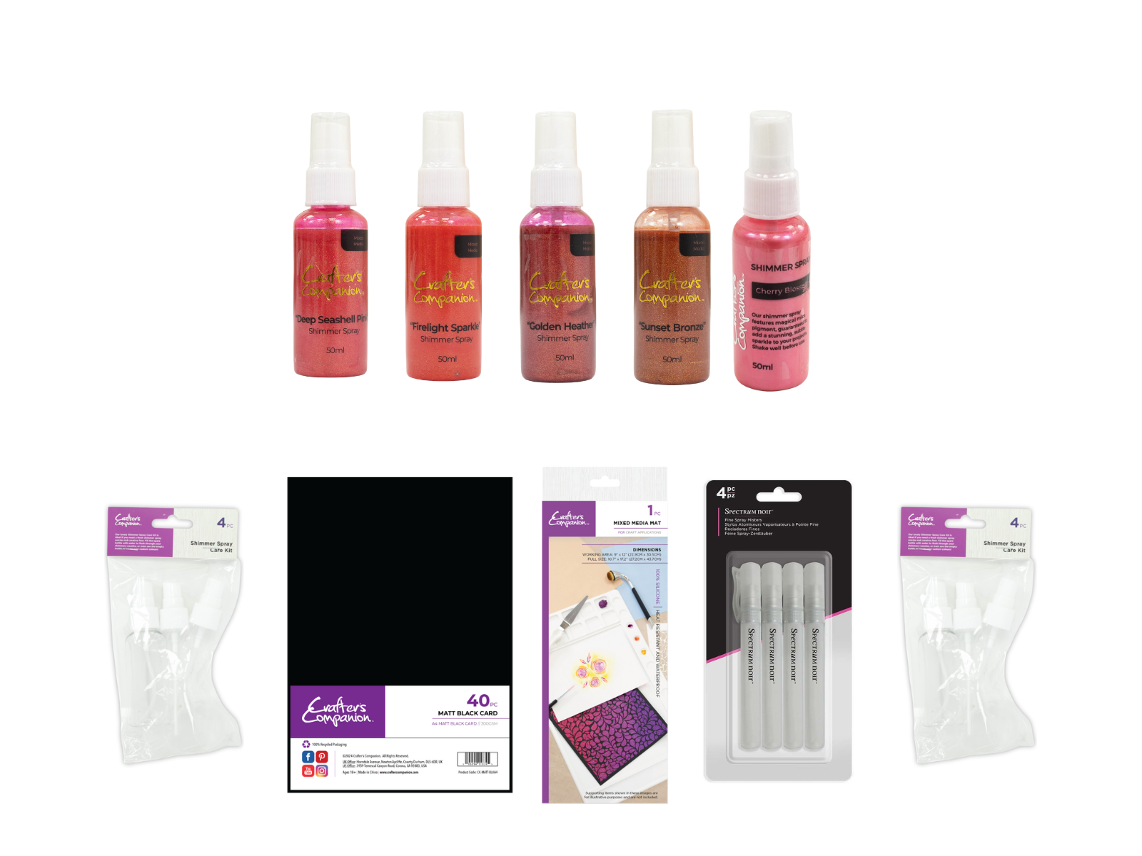 Crafter's Companion Shimmer Sprays MEGA BUNDLE