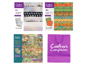 Crafter's Companion Holographic 12x12 Paper Pad SHOWSTOPPER