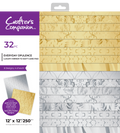 Crafter's Companion - Luxury Mirror Card Pad 12" x 12" - Everyday Opulence