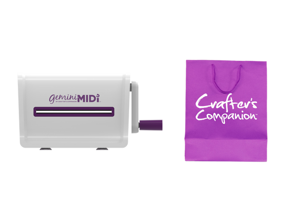 Gemini Midi Manual Die Cutting Machine with FREE Goodie Bag Worth Over £80/$100