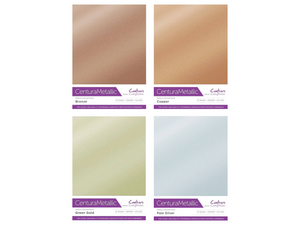 Crafter's Companion Metallic Centura Pearl 4pk Collection