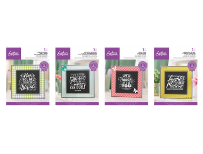 Crafter's Companion Chalkboard Stamps Selection