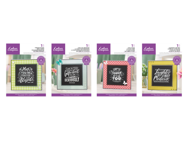 Crafter's Companion Chalkboard Stamps Selection