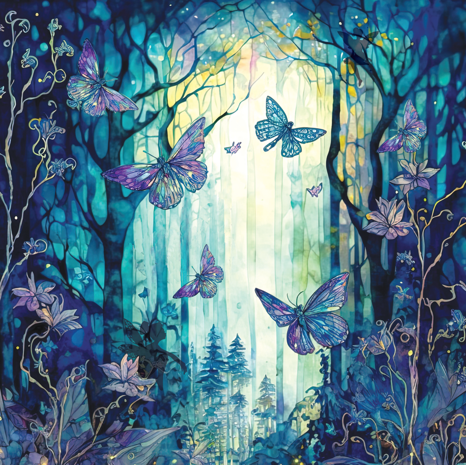 Sara Signature Fairy Glade - 8”x8” Vellum Pad 