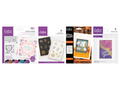 Crafter's Companion 4pc Stamp Selection