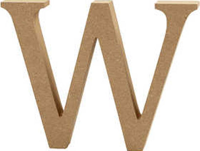 Creativ Wooden Letter - W