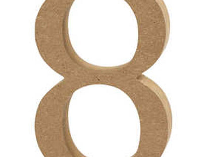 Creativ Wooden Number - 8