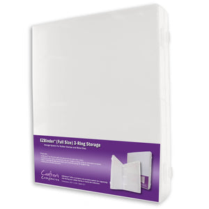 EZ Mount Clear Enclosed Full Size Binder