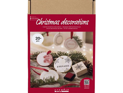 Creativ Craft Kit Christmas decorations, Self-hardening clay, 1 pack