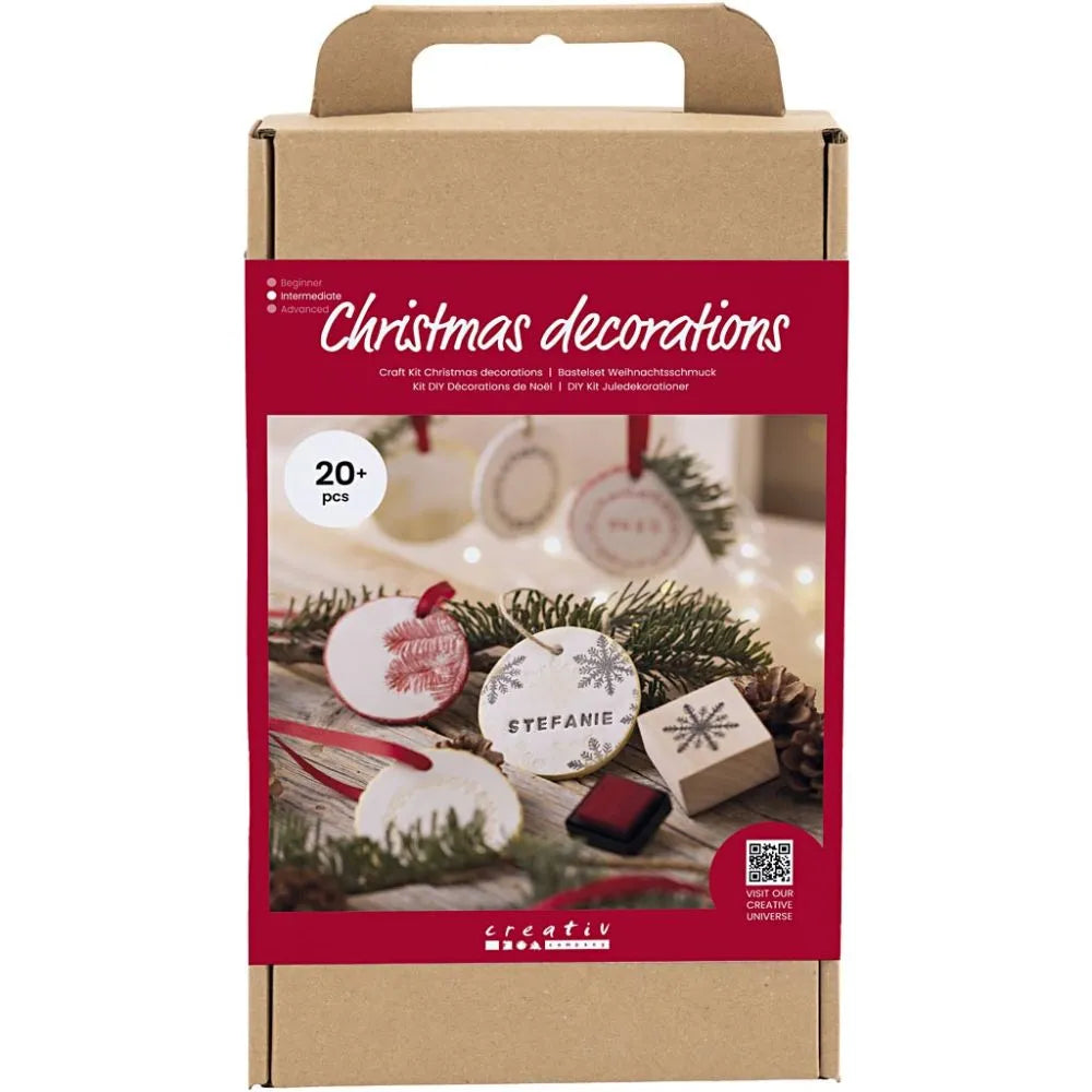 Creativ Craft Kit Christmas decorations, Self-hardening clay, 1 pack