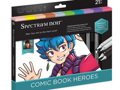 Spectrum Noir Adv Discovery Kit - Comic Book Heroes