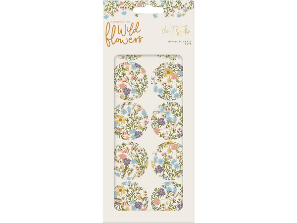 Envelope Seals - Amongst The Wildflowers - 30pk - Violet Studios