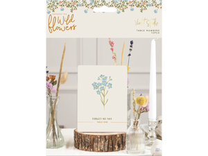 Table Numbers - Amongst The Wildflowers - 12pk - Violet Studios