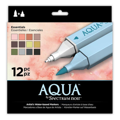 May '23: Tri-Colour Aqua Marker Techniques - Crafters Companion Box