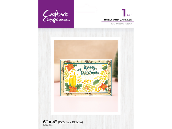 Crafter's Companion Partial 3D Embossing Folder Collection