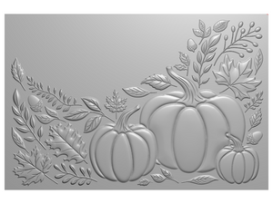 Crafter's Companion 6"x4" 3D Embossing Folder - Perfect Pumpkin