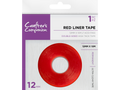 Crafter's Companion Red Liner Double Sided Tape (12mm)