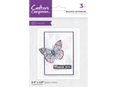 Crafter's Companion Clear Acrylic Stamp - Beautiful Butterflies