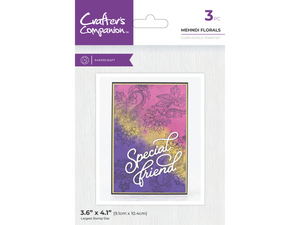 Crafter's Companion Pearl Powder Acrylic Stamps Collection