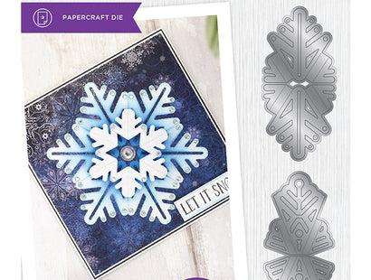 Crafter's Companion Kaleidoscope Origami Die - Seasonal Snowflakes