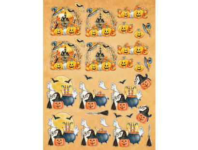 Crafters Companion - 9” x 12” 3D Topper Pad - Spooky Season