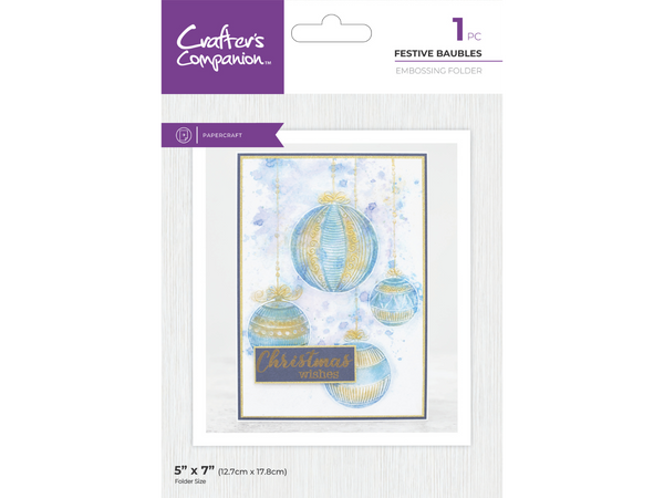 Crafter's Companion Pearl Powder Embossing Folders Collection