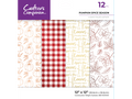 Crafters Companion 12” x 12” Luxury Foiled Acetate Pack - Pumpkin Spice Season