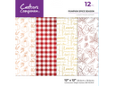 Crafters Companion 12” x 12” Luxury Foiled Acetate Pack - Pumpkin Spice Season