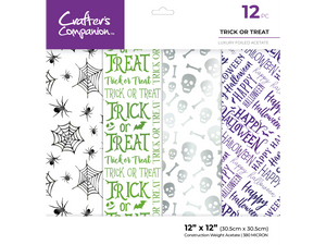 Crafter's Companion Trick or Treat Luxury Foiled Acetate Collection