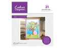 Crafter's Companion Garden Collection Clear Acrylic Stamps - You Grow Girl