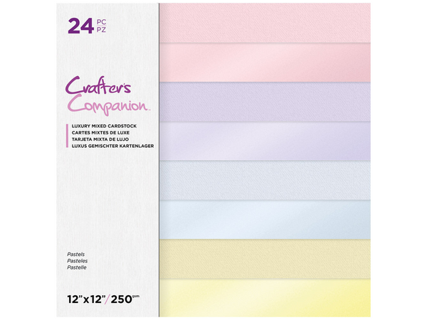 Crafter's Companion - Luxury Mixed Cardstock - 12