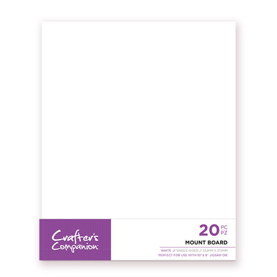 Crafter's Companion Mount Board 8.75” x 10.75” (20PK)